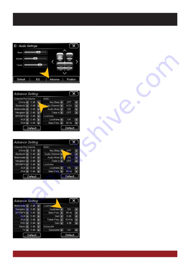 ESX VISION NAVICEIVER VN710 HY-i40-DAB Скачать руководство пользователя страница 24