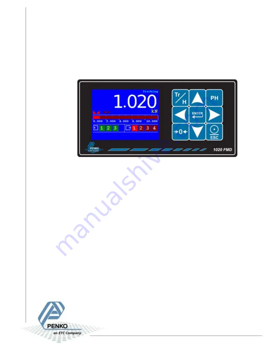 ETC PENKO 1020 FMD Quick Start Manual Download Page 1