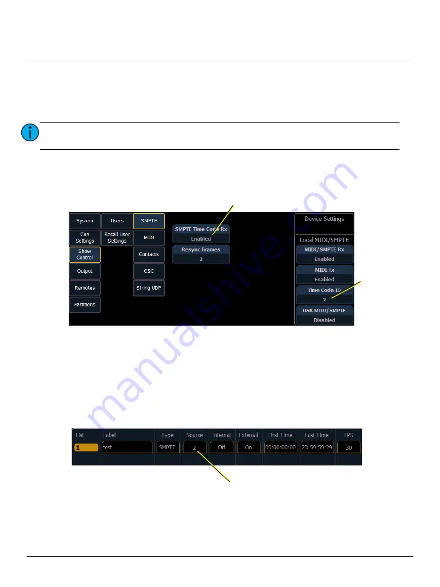 ETC Response SMPTE Скачать руководство пользователя страница 3