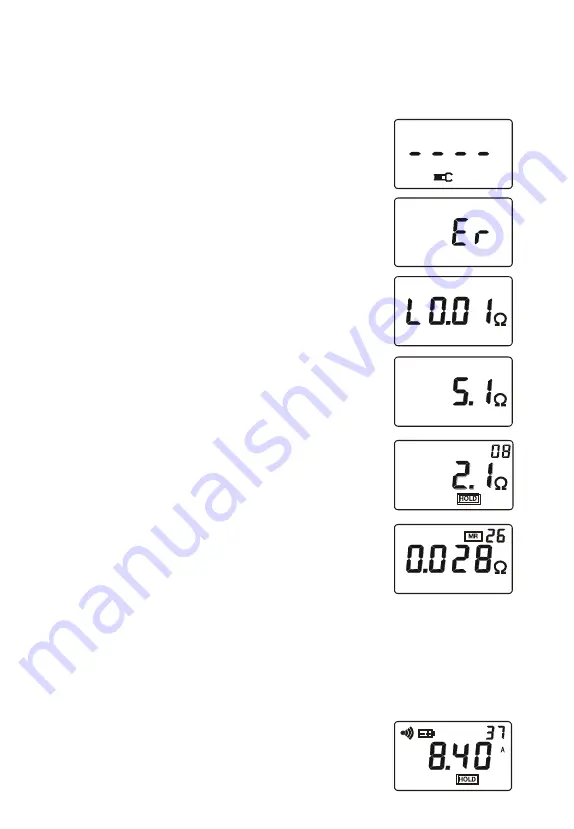 ETCR ETCR2000E Plus Manual Download Page 16