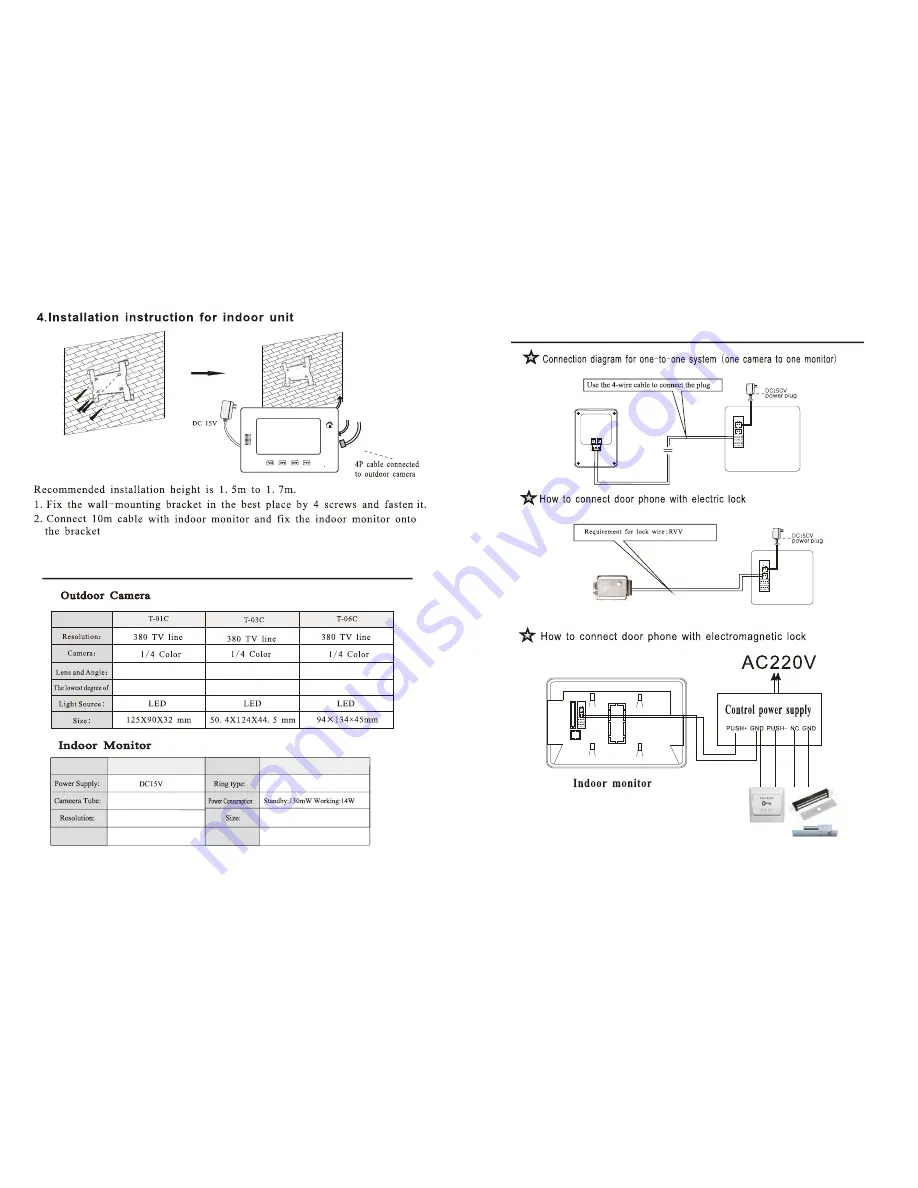 ETE ELECTRONICS T-01C Manual Instruction Download Page 8