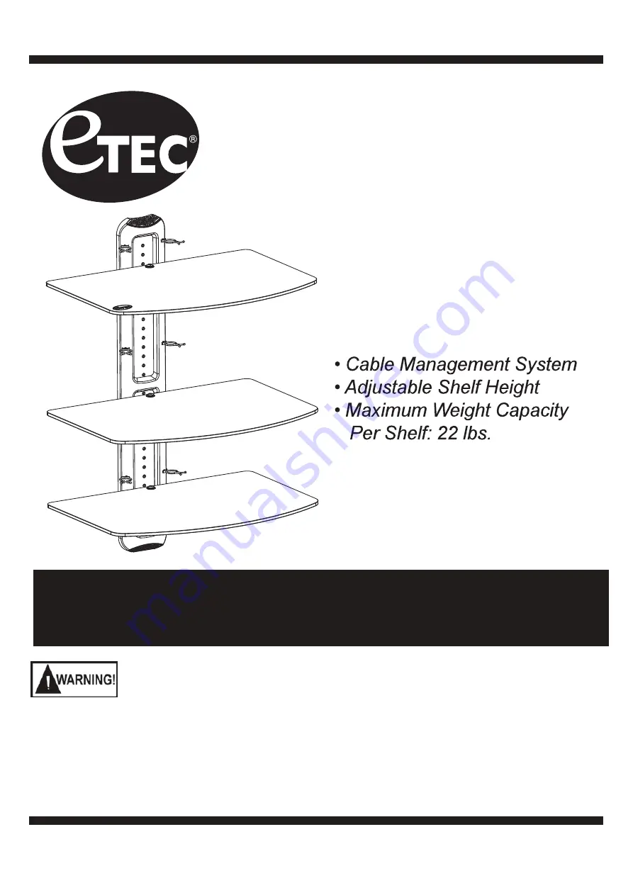 Etec EX303TS Скачать руководство пользователя страница 1