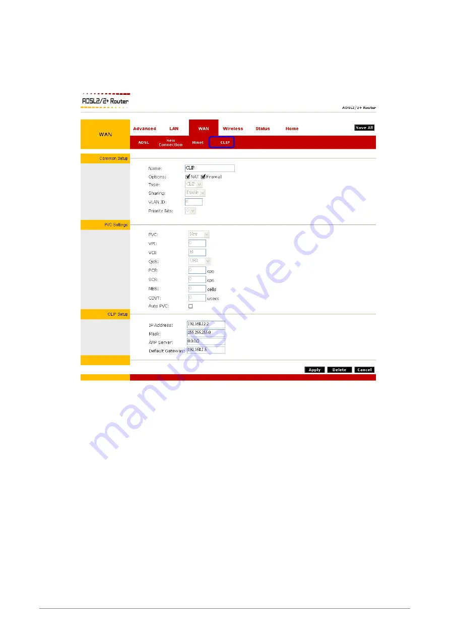 Etec PT-8505G User Manual Download Page 198