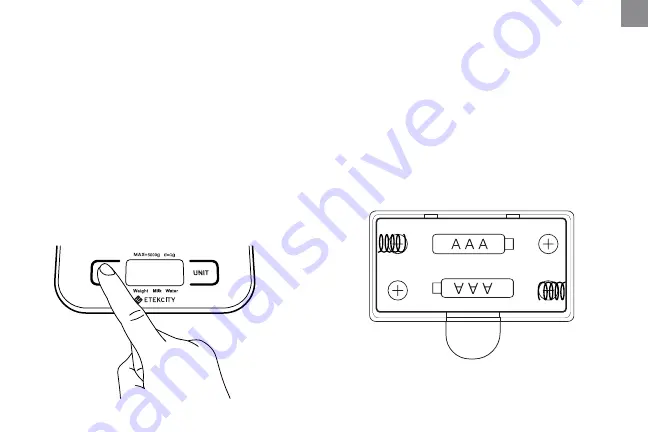 ETEKCITY EK6015 Manual Download Page 9