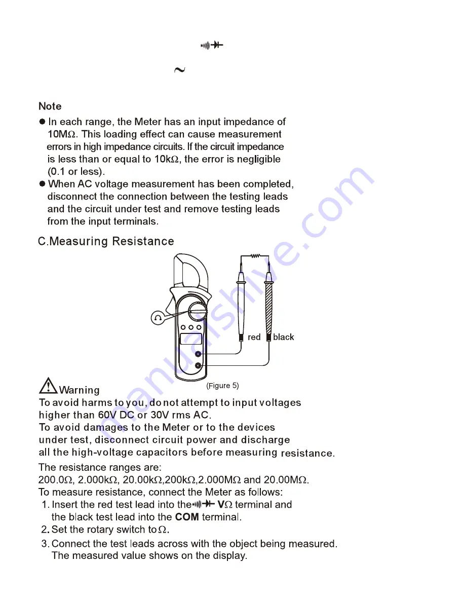 ETEKCITY MSR-C600 Operating Manual Download Page 8