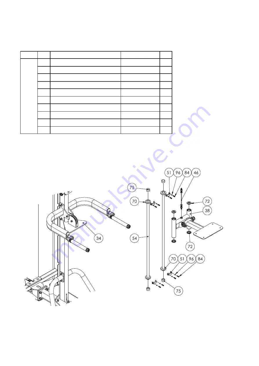 ETENON Fitness Assisted Dip Chin Owner'S Manual Download Page 12