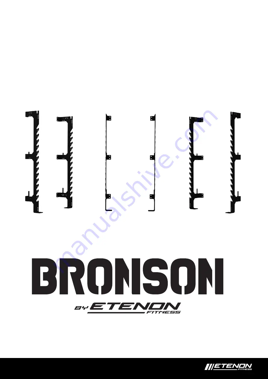 ETENON Fitness BRONSON Rack x1 Manual Download Page 12