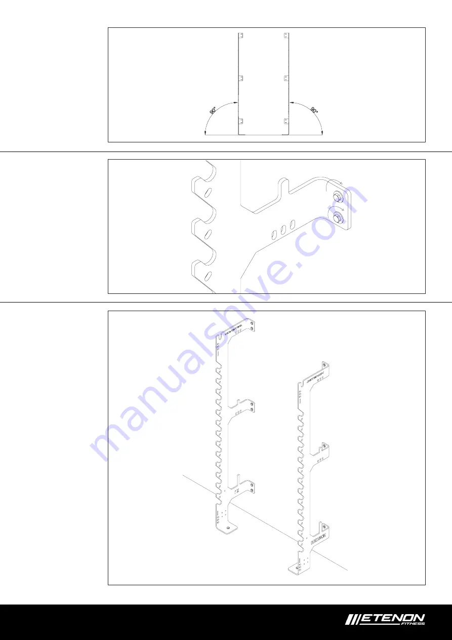 ETENON Fitness BRONSON Rack x1 Manual Download Page 15