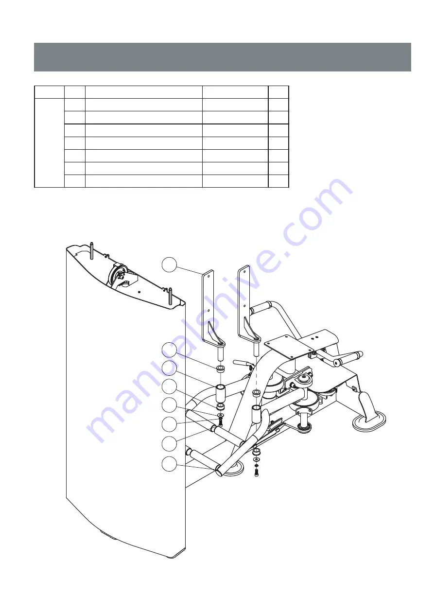 ETENON Fitness Hip Abduction/Adduction Owner'S Manual Download Page 8