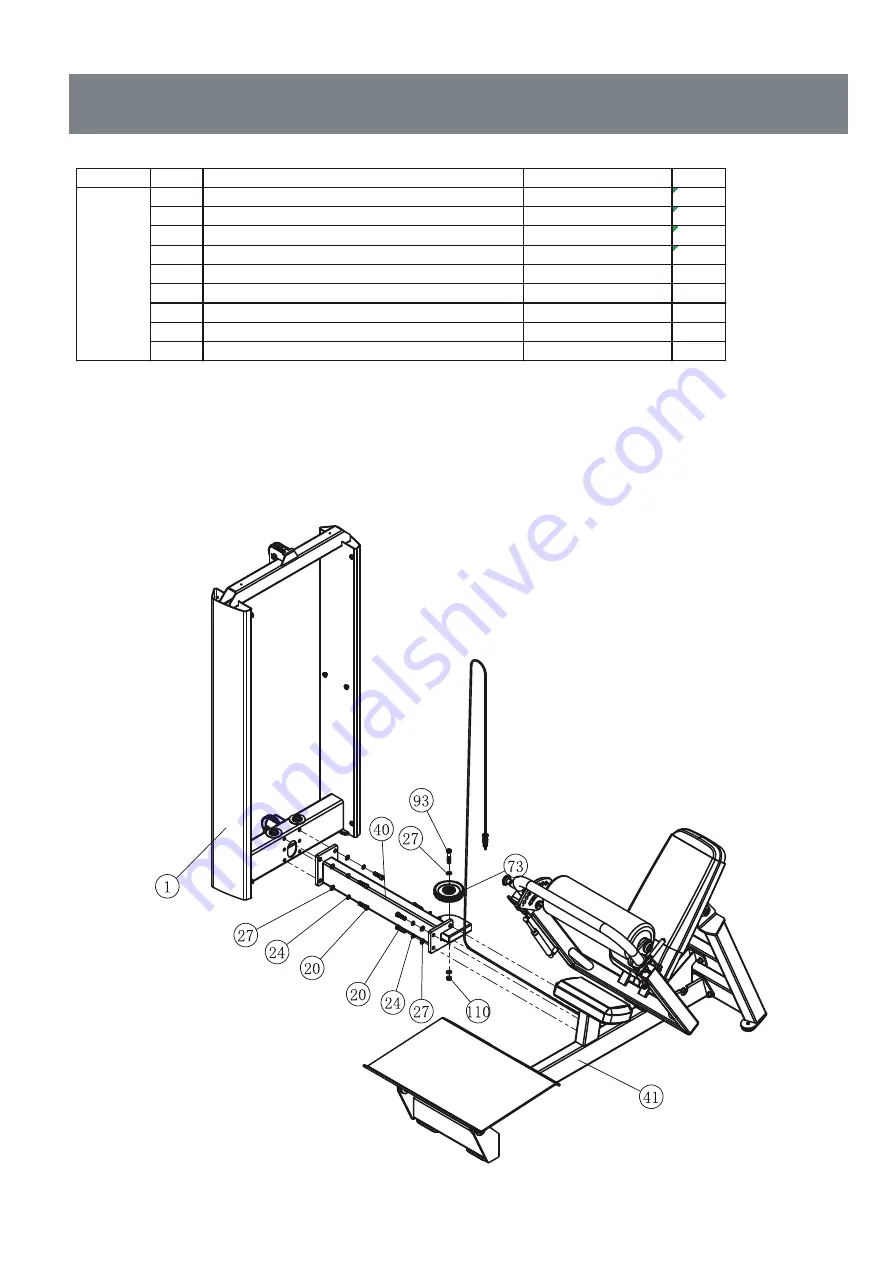 ETENON Fitness HIP THRUST Owner'S Manual Download Page 10