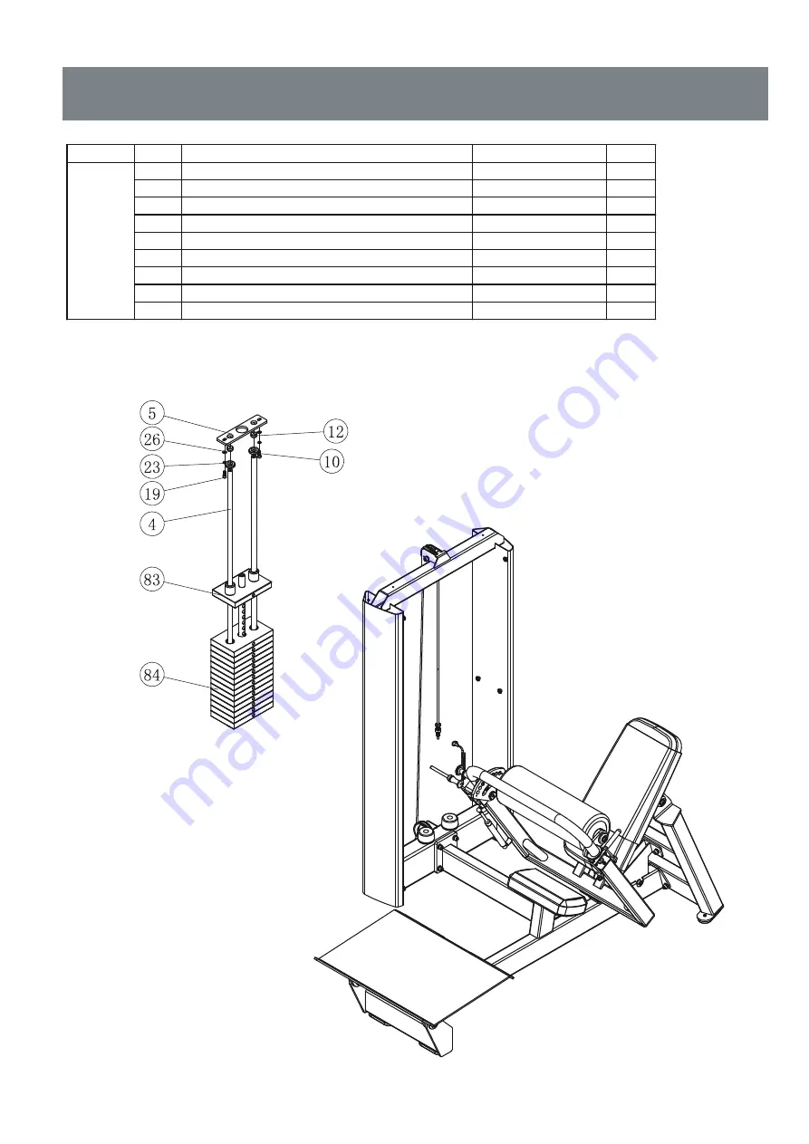 ETENON Fitness HIP THRUST Owner'S Manual Download Page 11