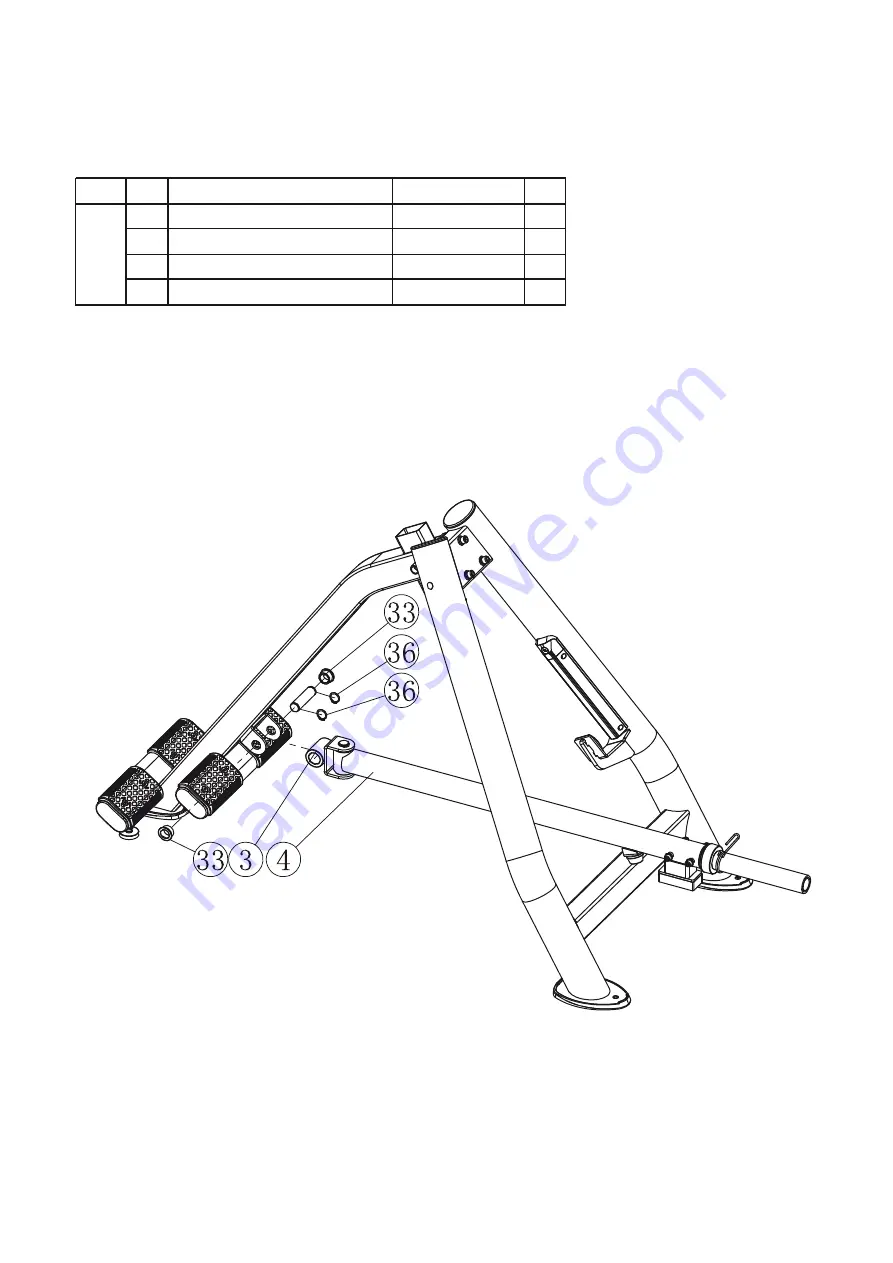 ETENON Fitness Olympic Incline Bench Скачать руководство пользователя страница 7