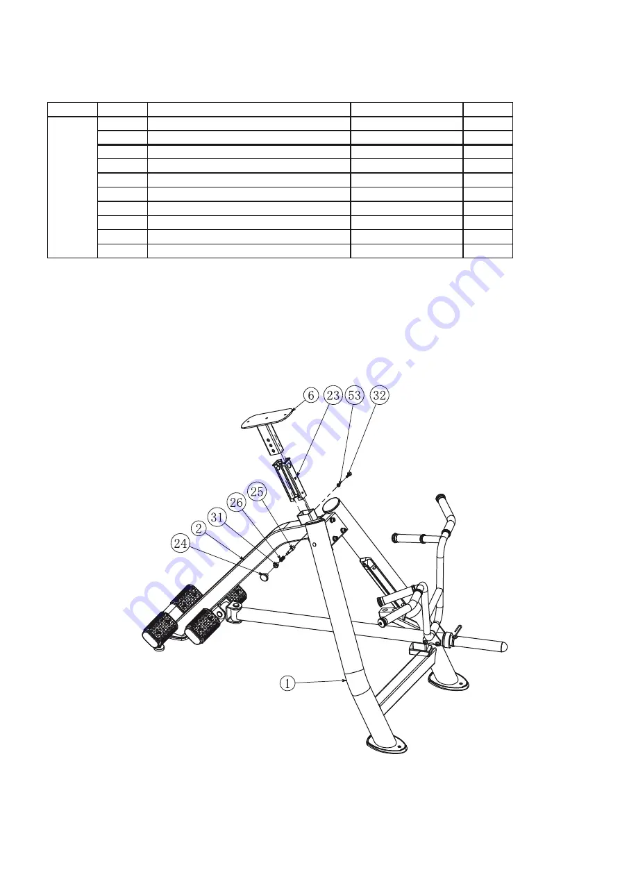 ETENON Fitness Olympic Incline Bench Скачать руководство пользователя страница 9