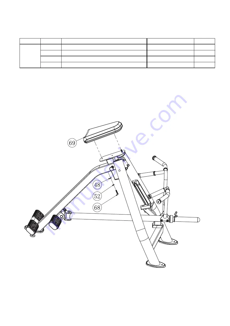 ETENON Fitness Olympic Incline Bench Скачать руководство пользователя страница 10