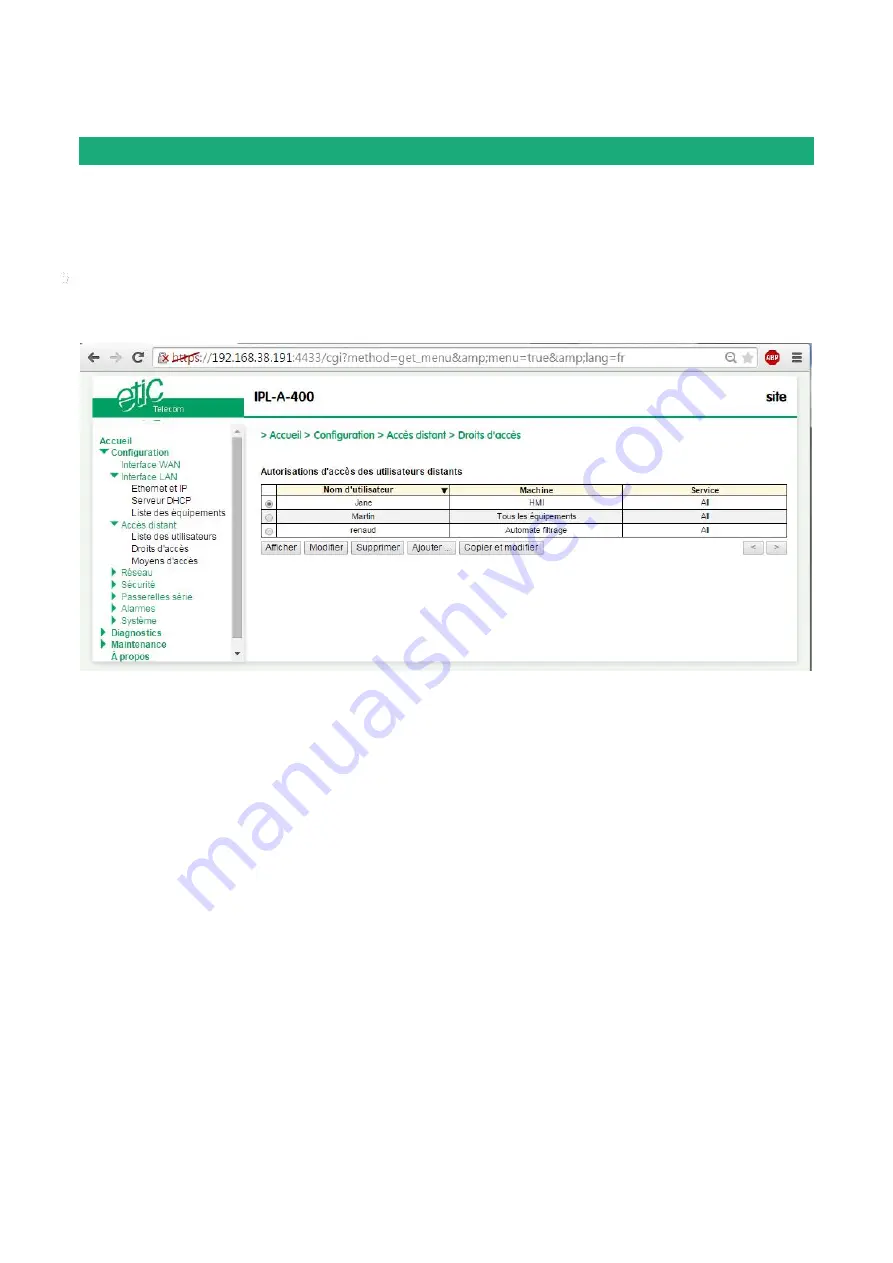 ETIC RAS-E User Manual Download Page 88