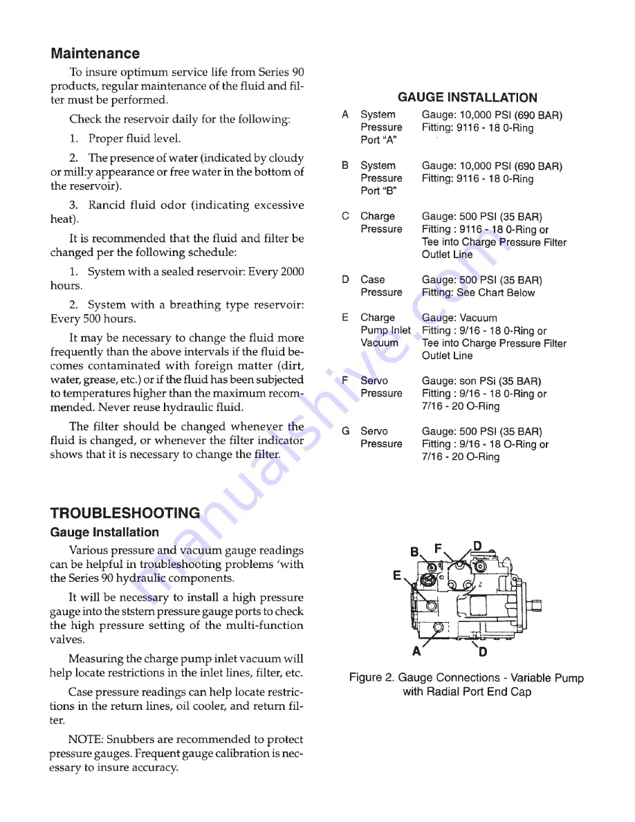 Etnyre Street Flusher Operation, Maintenance, Parts And Safety Manual Download Page 22