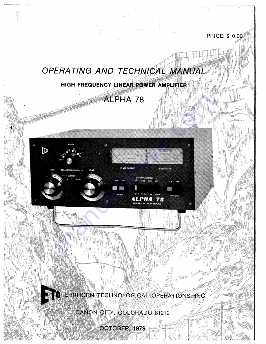 ETO Alpha 78 Скачать руководство пользователя страница 1