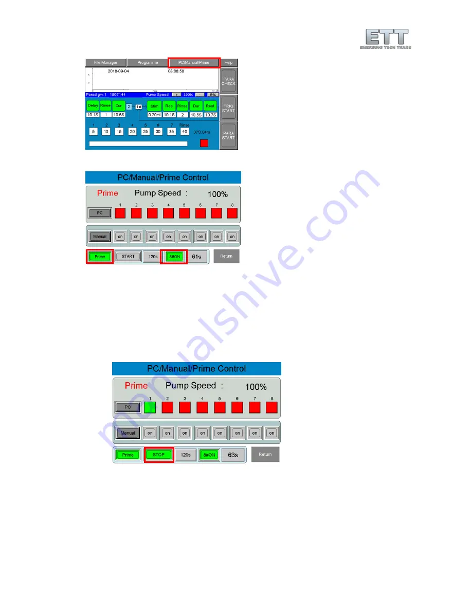 ETT Gustometer 2 Quick Start Manual Download Page 14