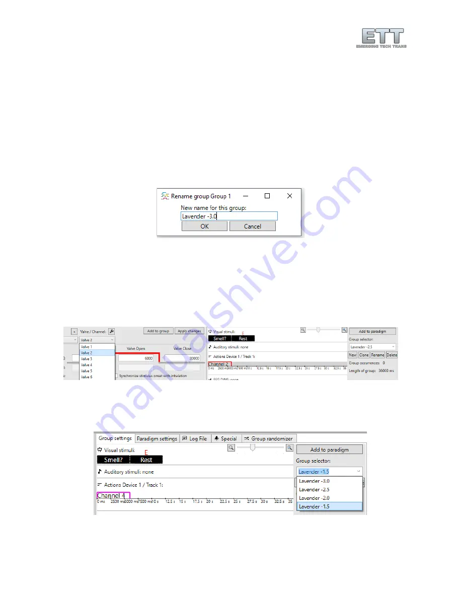 ETT Olfactometer 2 Manual Download Page 31