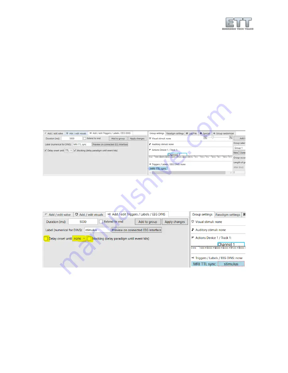 ETT Olfactometer 2 Manual Download Page 43