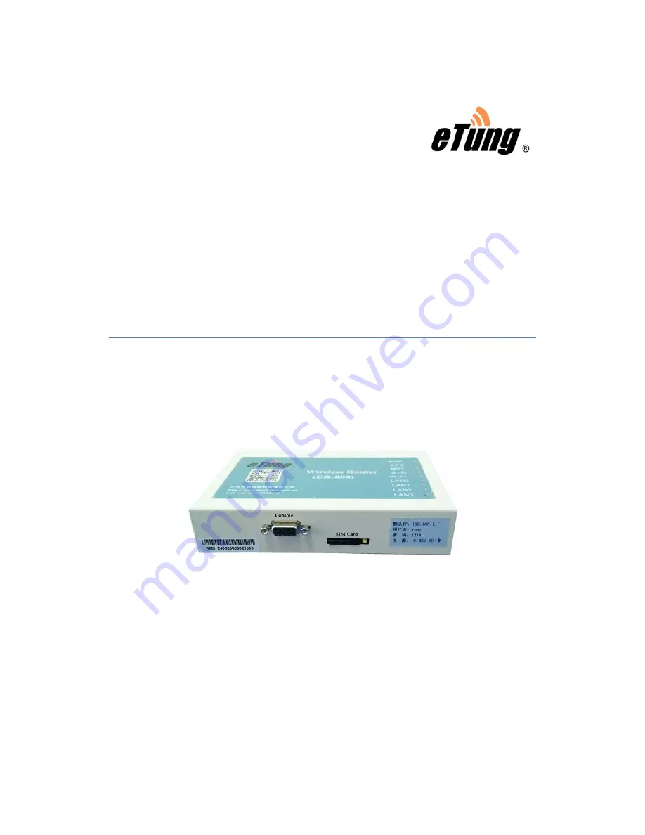 eTung ER-800 User Manual Download Page 1