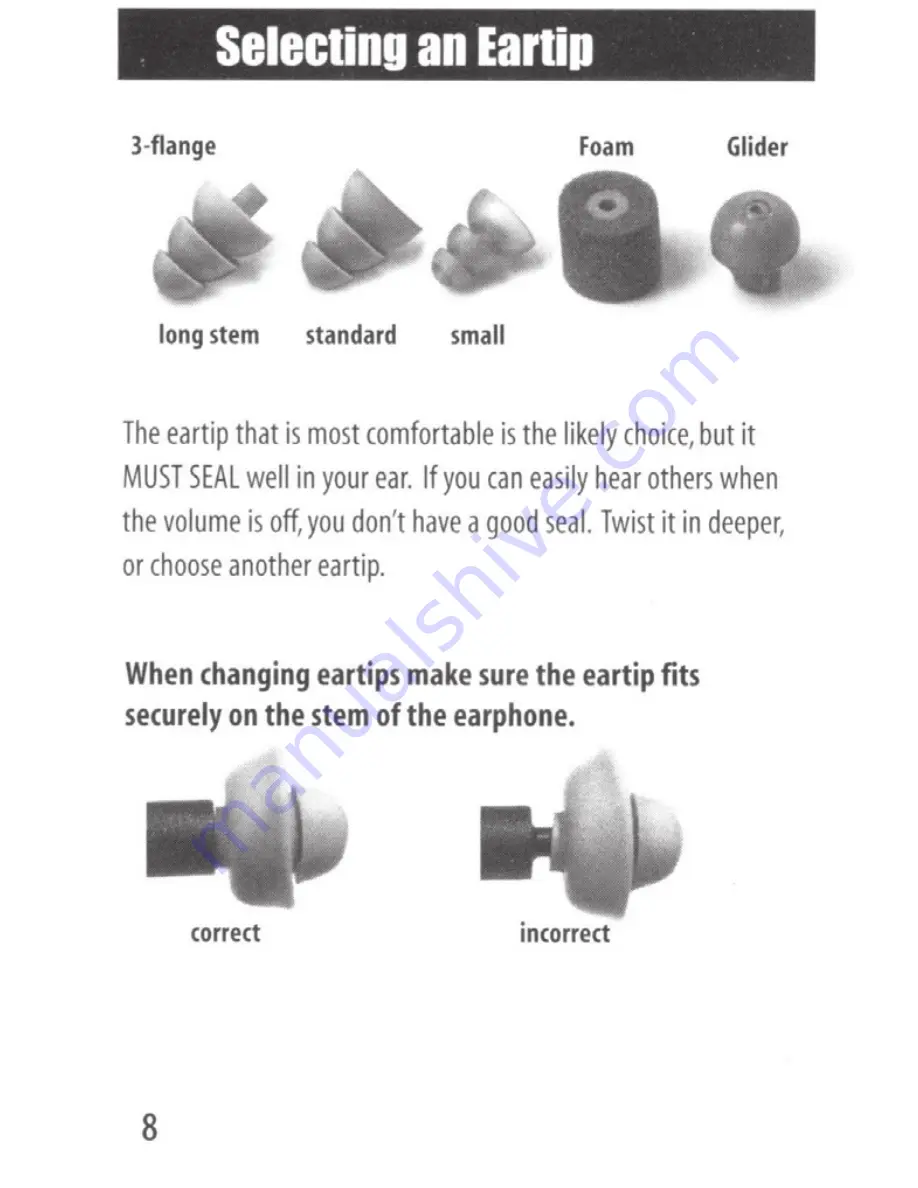 Etymotic Research etyBLU2 User Manual Download Page 8