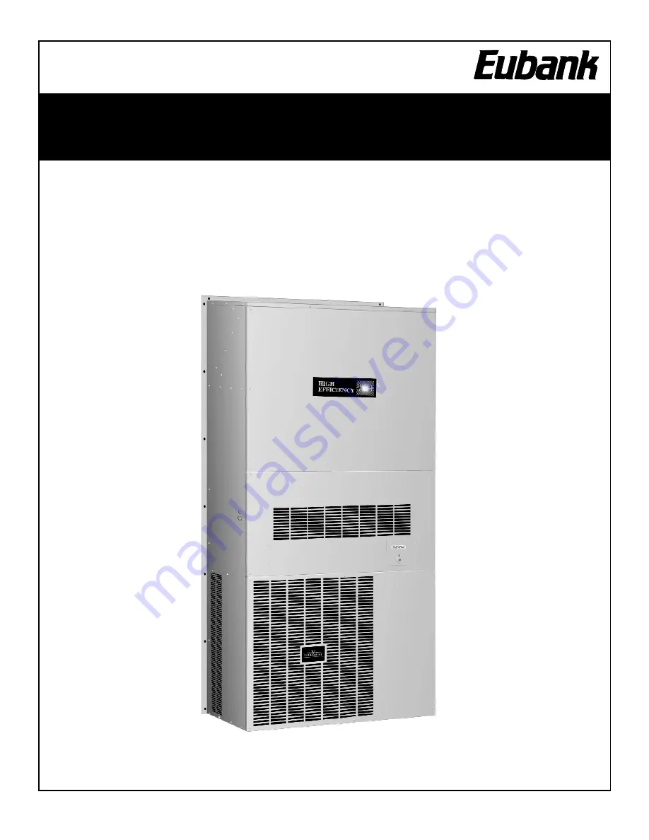 Eubank H SERIES Installation & Operation Manual Download Page 1