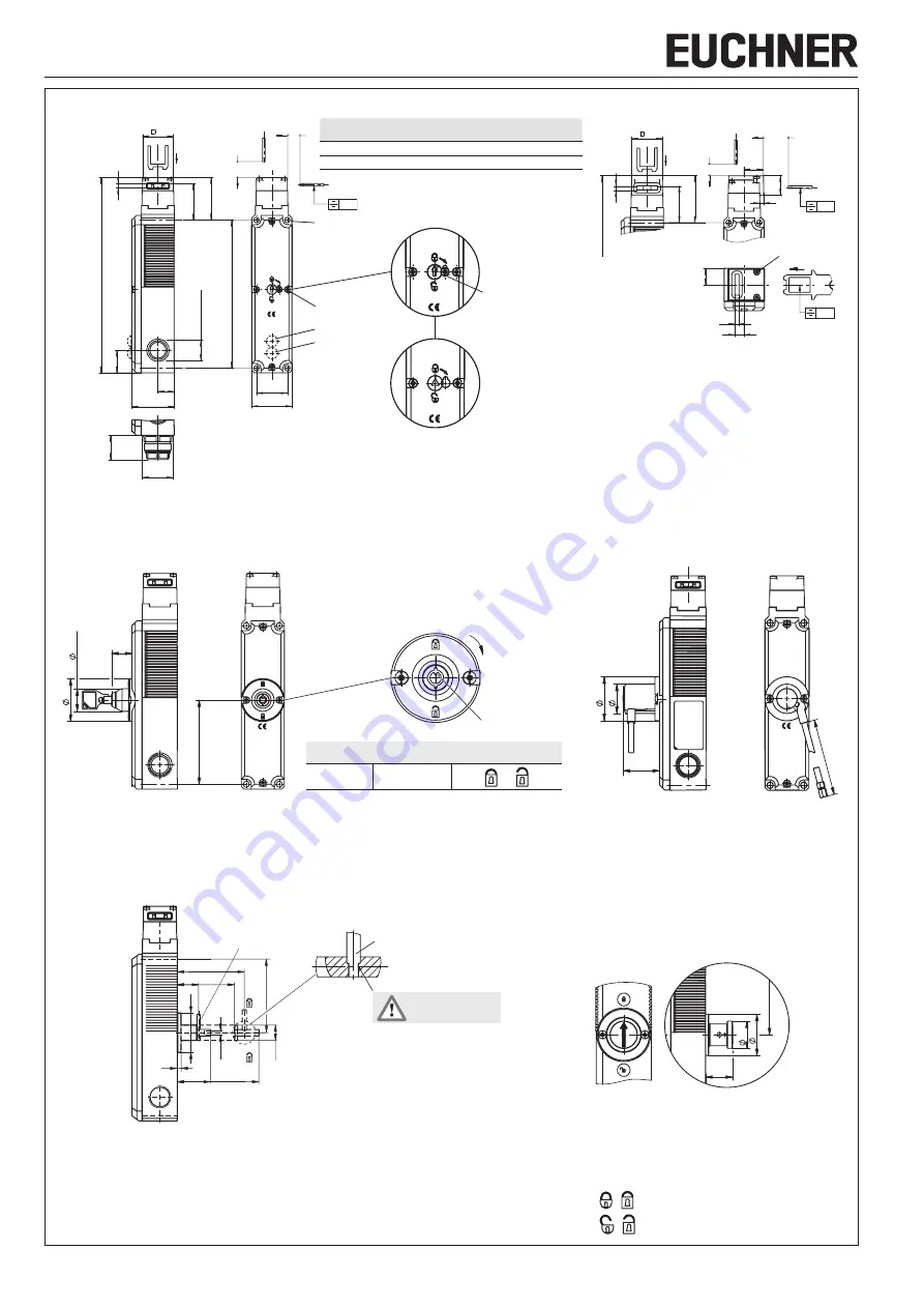 EUCHNER 091491 Operating Instructions Manual Download Page 4