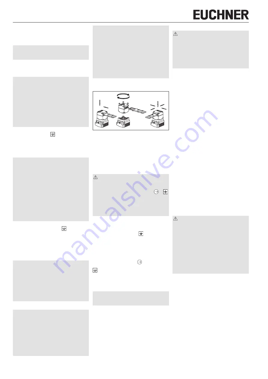 EUCHNER 091491 Operating Instructions Manual Download Page 12