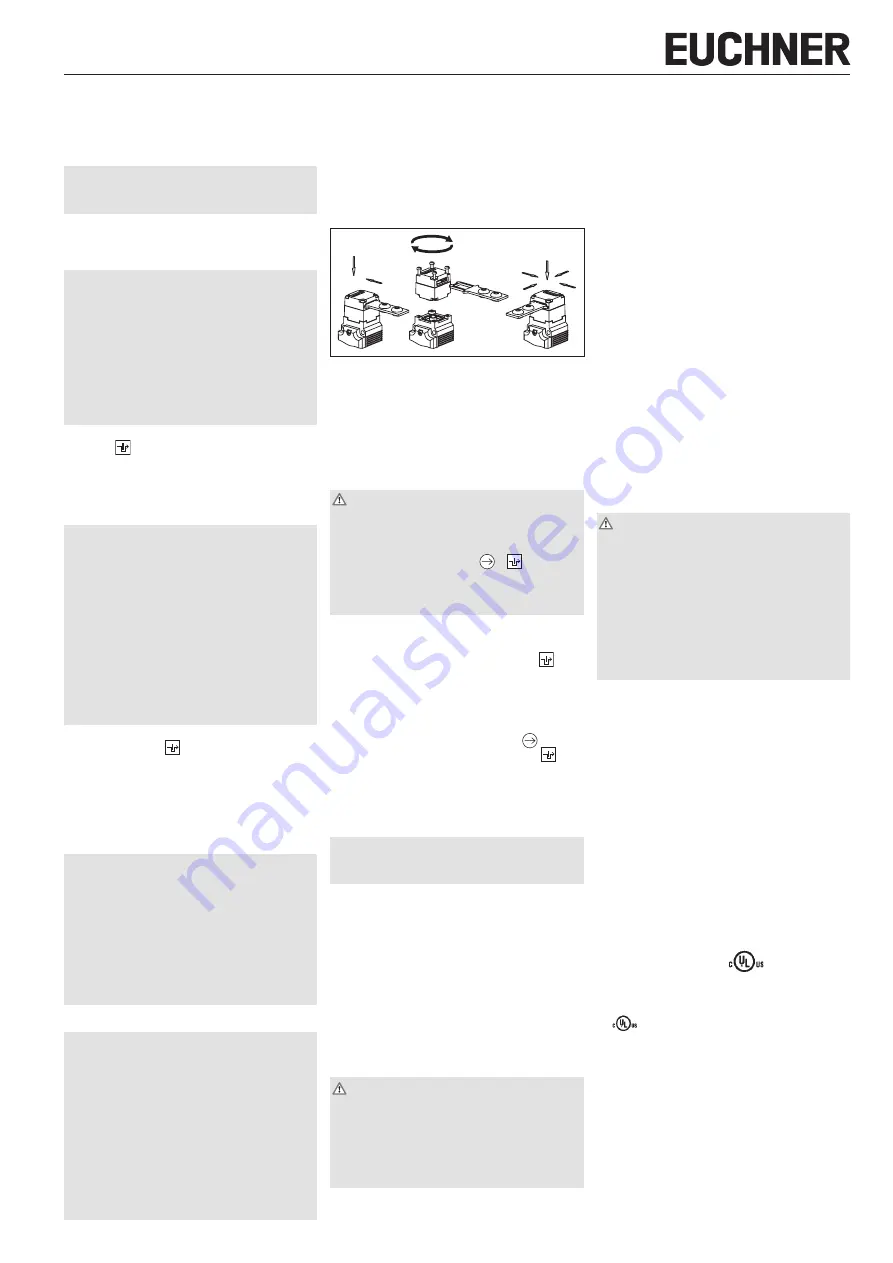 EUCHNER 091491 Operating Instructions Manual Download Page 17