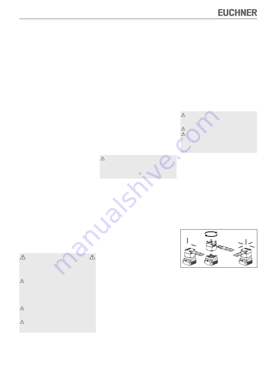 EUCHNER 096936 Operating Instructions Manual Download Page 10