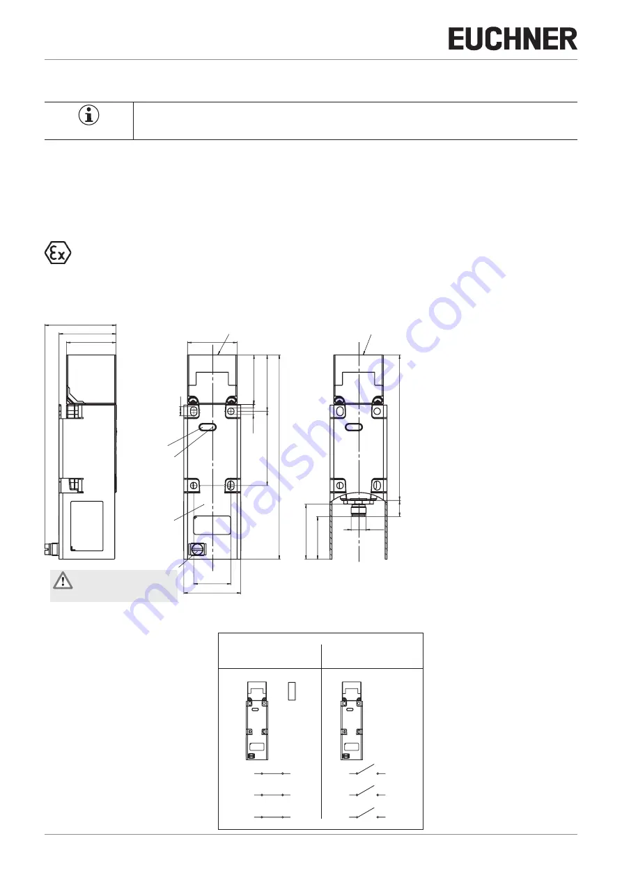 EUCHNER 097945 Operating Instructions Manual Download Page 22