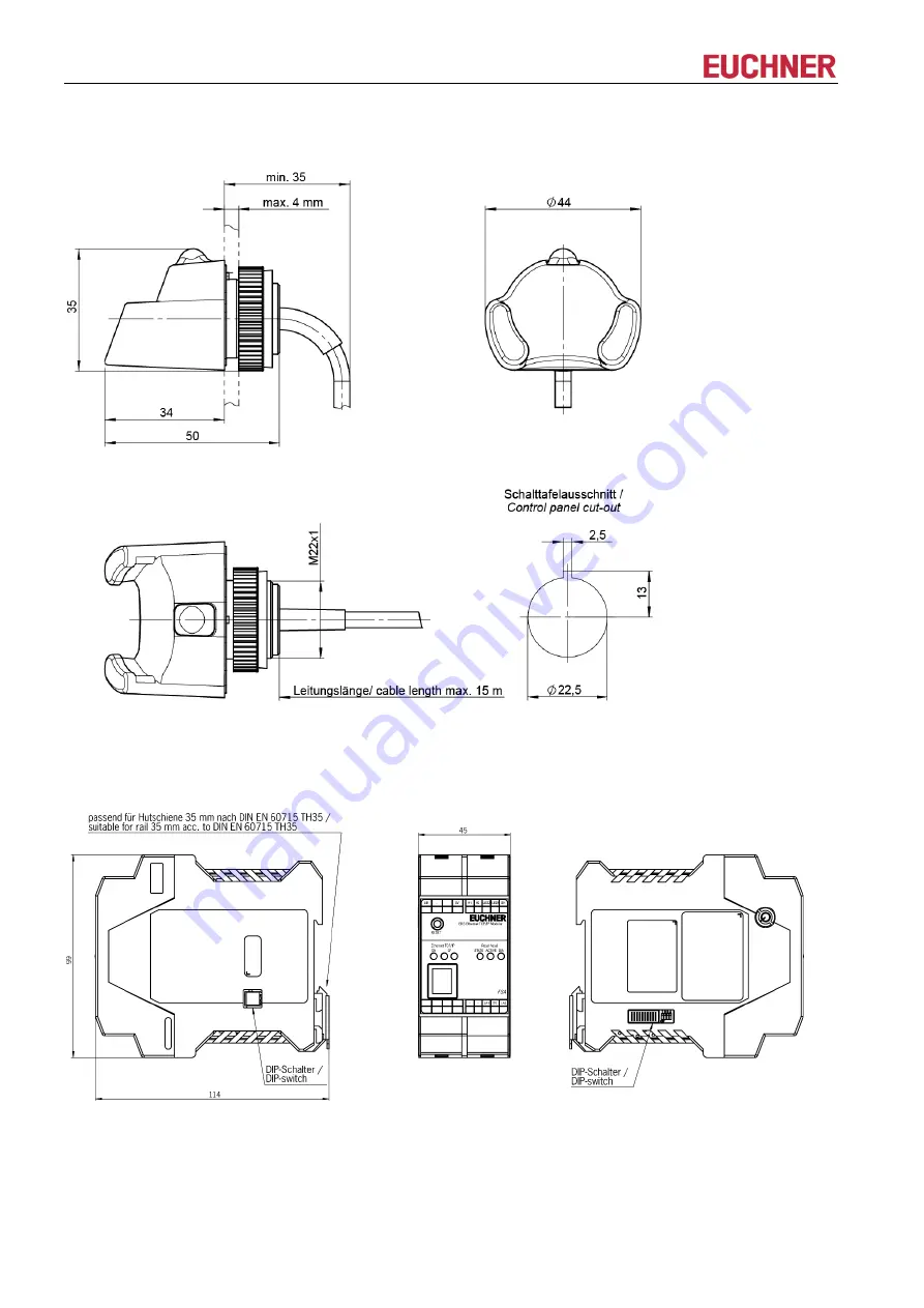 EUCHNER 099265 Manual Download Page 12