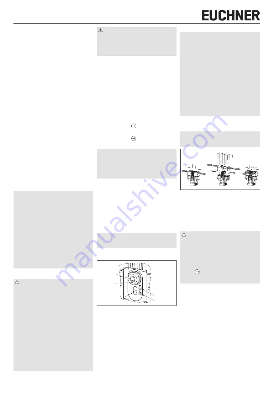 EUCHNER 099900 Operating Instructions Manual Download Page 10