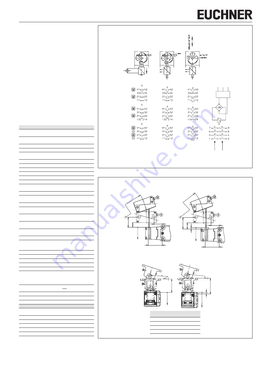 EUCHNER 100105 Operating Instructions Manual Download Page 11