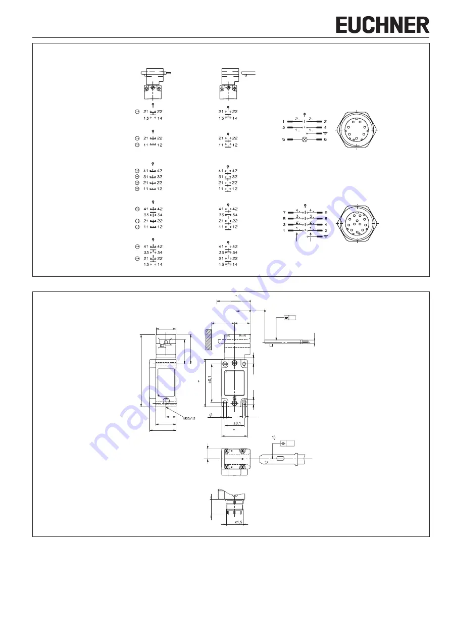 EUCHNER 111834 Operating Instructions Manual Download Page 15