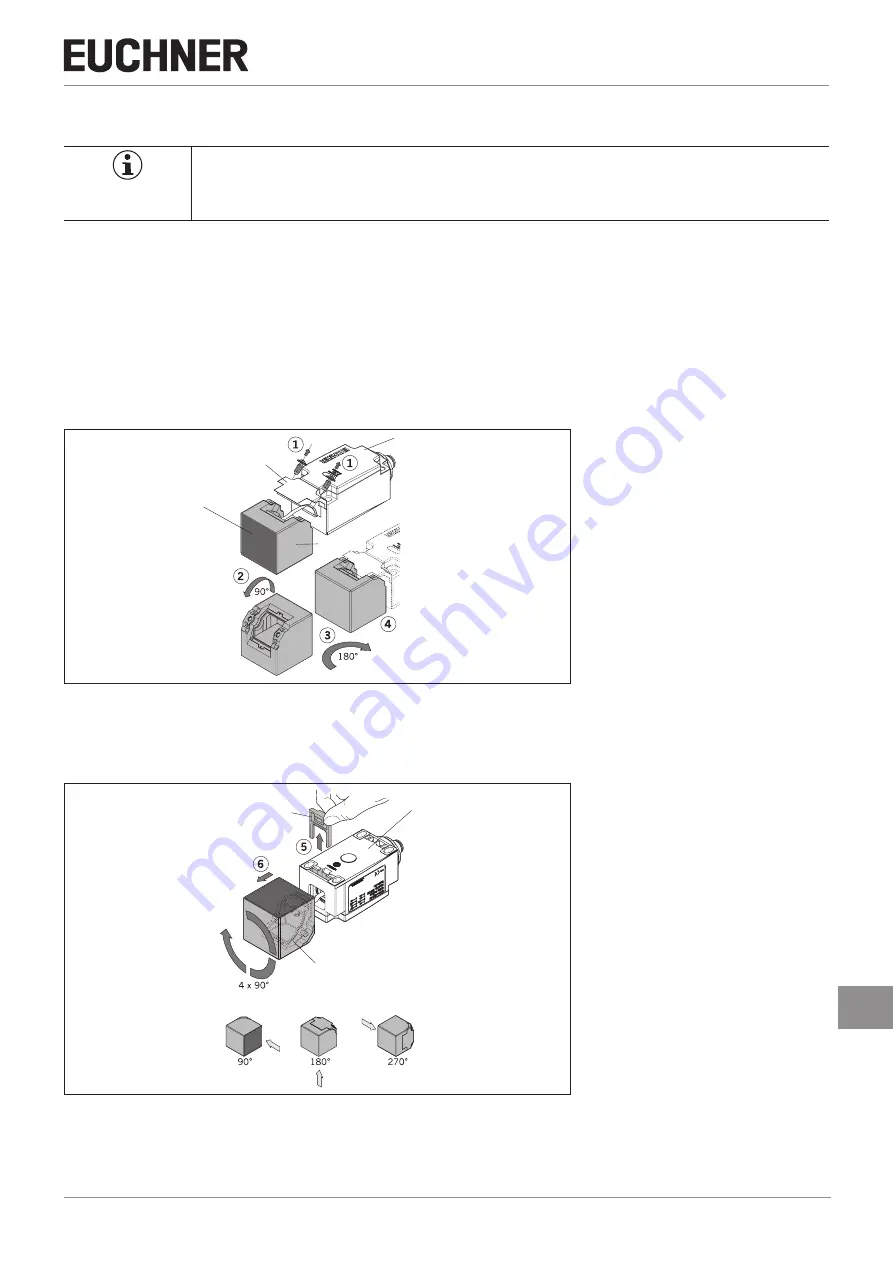 EUCHNER CES-A-5 Series Operating Instructions Manual Download Page 11