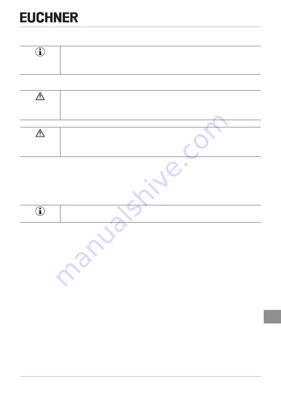 EUCHNER CES-A-5 Series Operating Instructions Manual Download Page 29