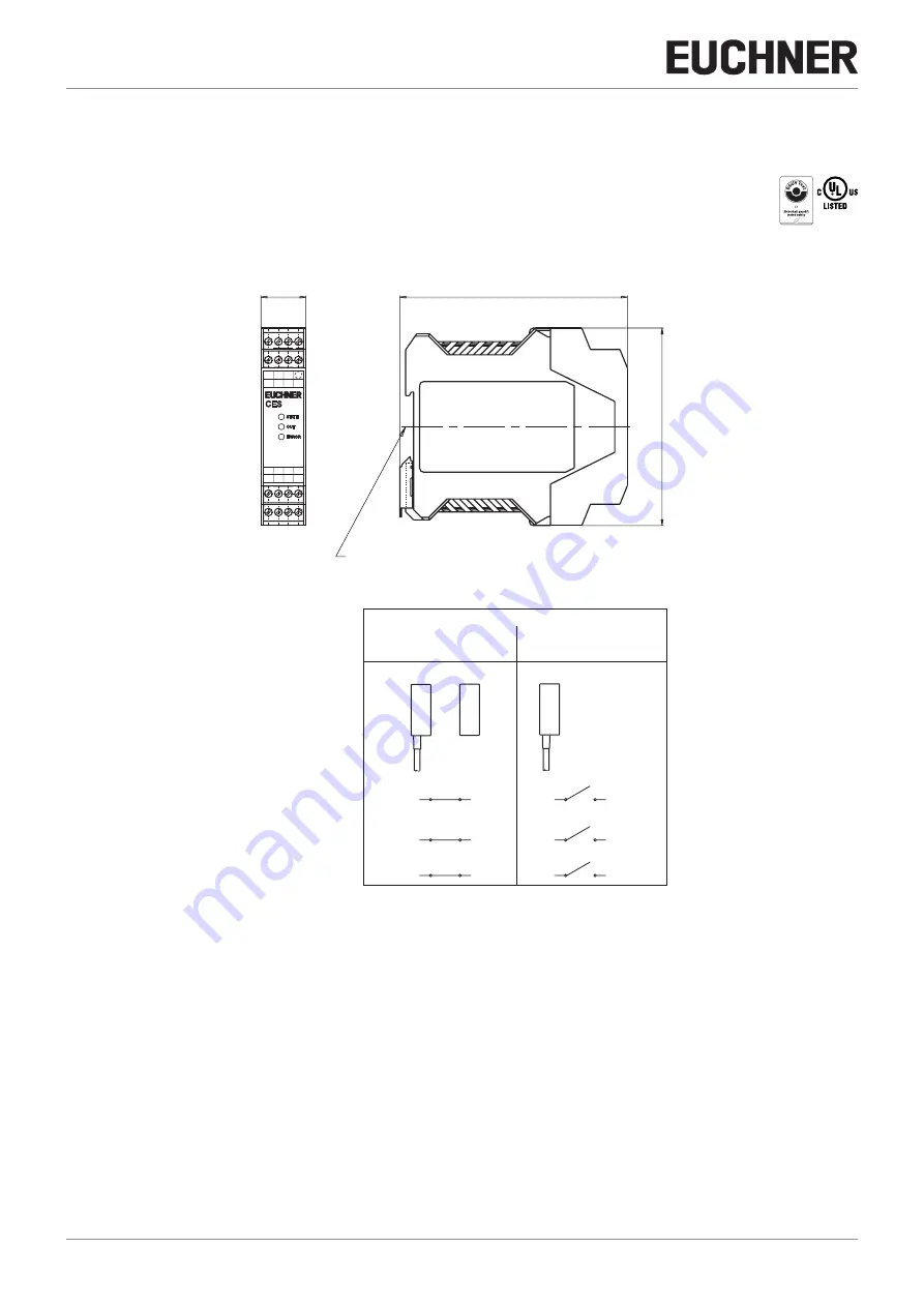 EUCHNER CES-A-UBA-01 Operating Instructions Manual Download Page 16