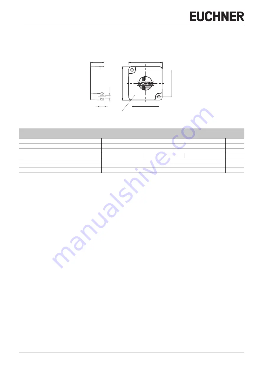 EUCHNER CES-A-UBA-01 Operating Instructions Manual Download Page 30