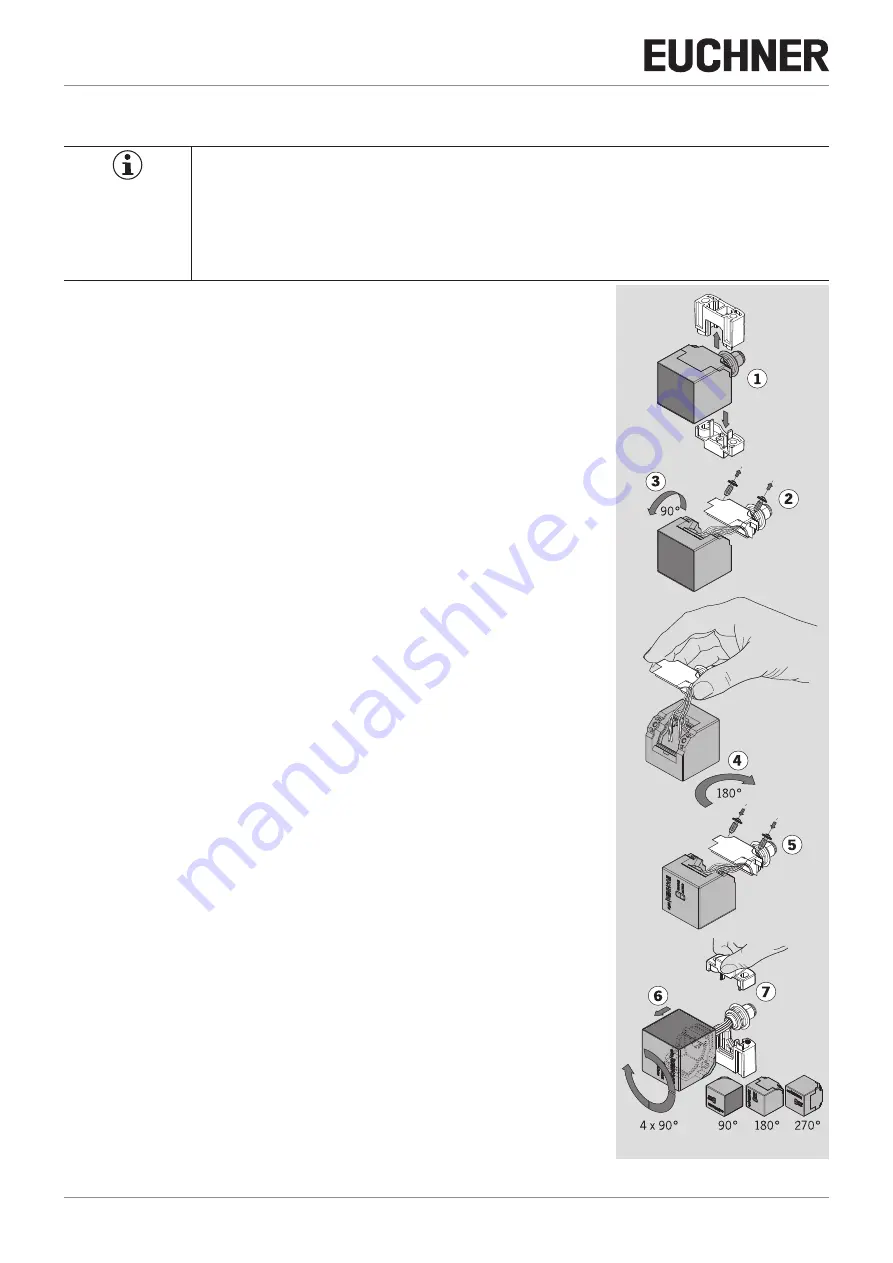 EUCHNER CES-AP Series Operating Instructions Manual Download Page 8