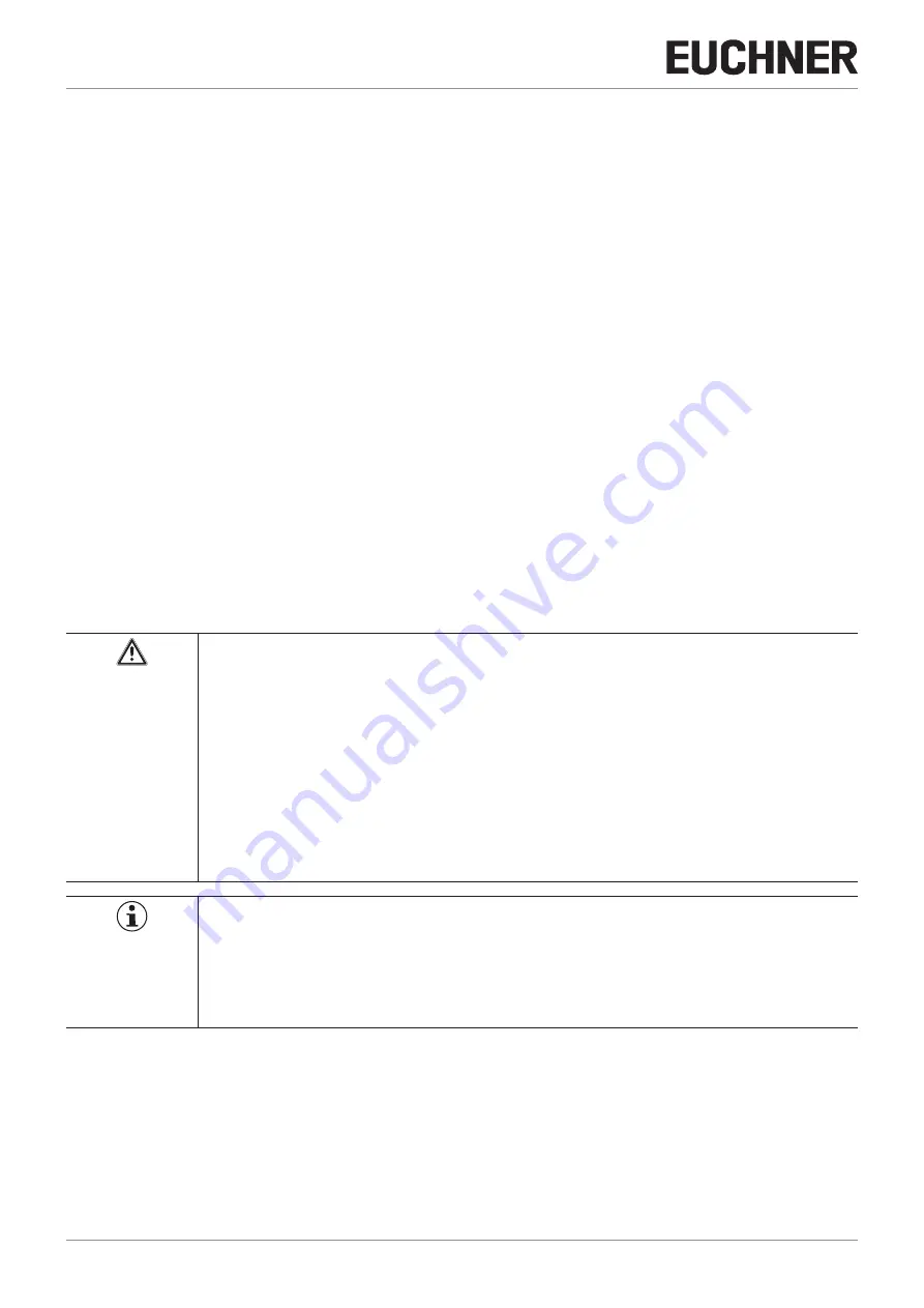 EUCHNER CES-I-AS2A-M-C04 Operating Instructions Manual Download Page 6