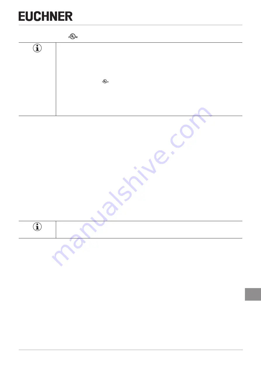 EUCHNER CTA-L1 Operating Instructions Manual Download Page 19