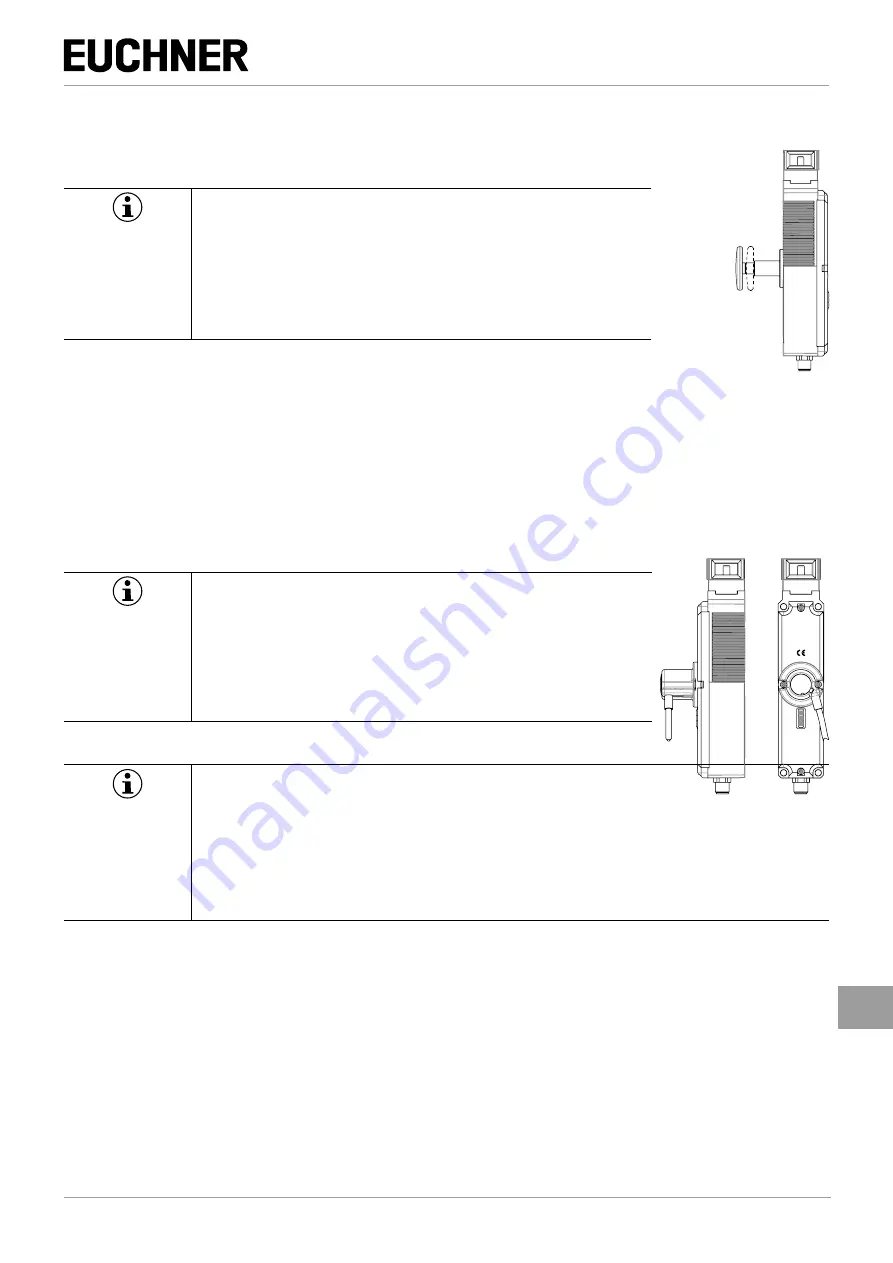 EUCHNER CTP-I.-AS Operating Instructions Manual Download Page 11