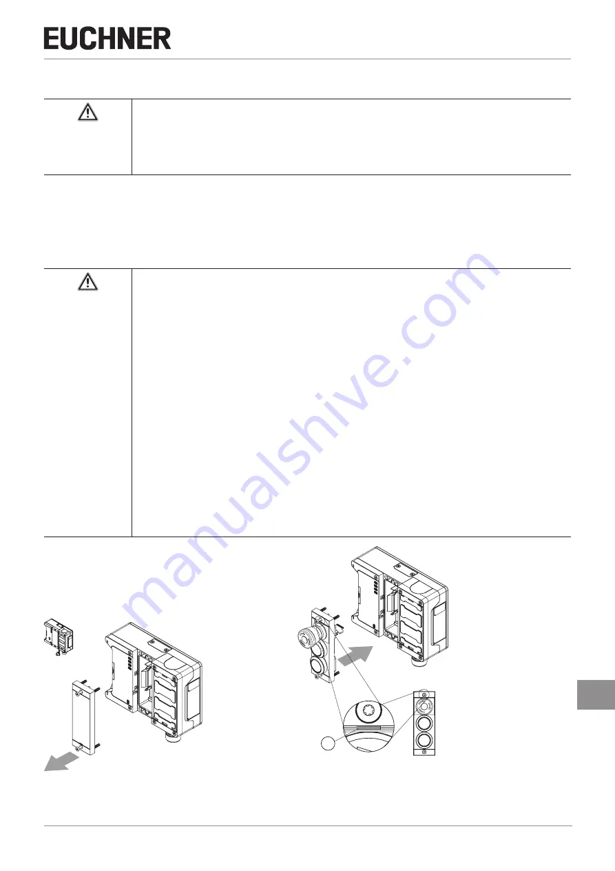 EUCHNER MGB2-I-BP Series Operating Instructions Manual Download Page 17