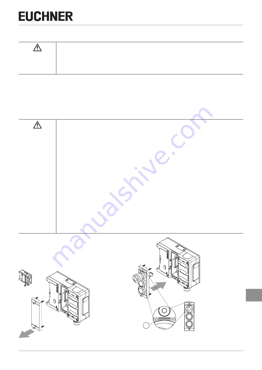 EUCHNER MGB2-L1 Operating Instructions Manual Download Page 23