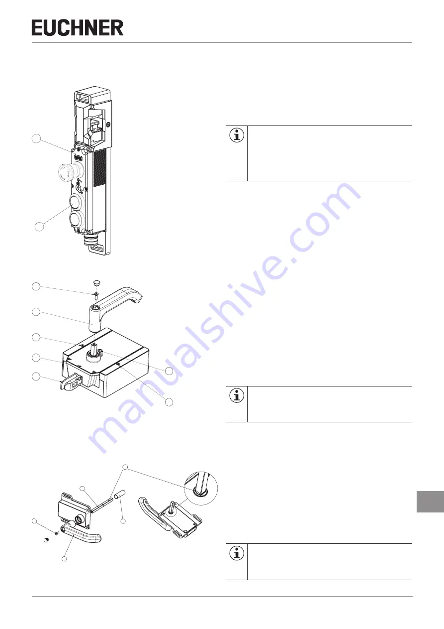 EUCHNER MGBS-P-I-AP Series Operating Instructions Manual Download Page 9