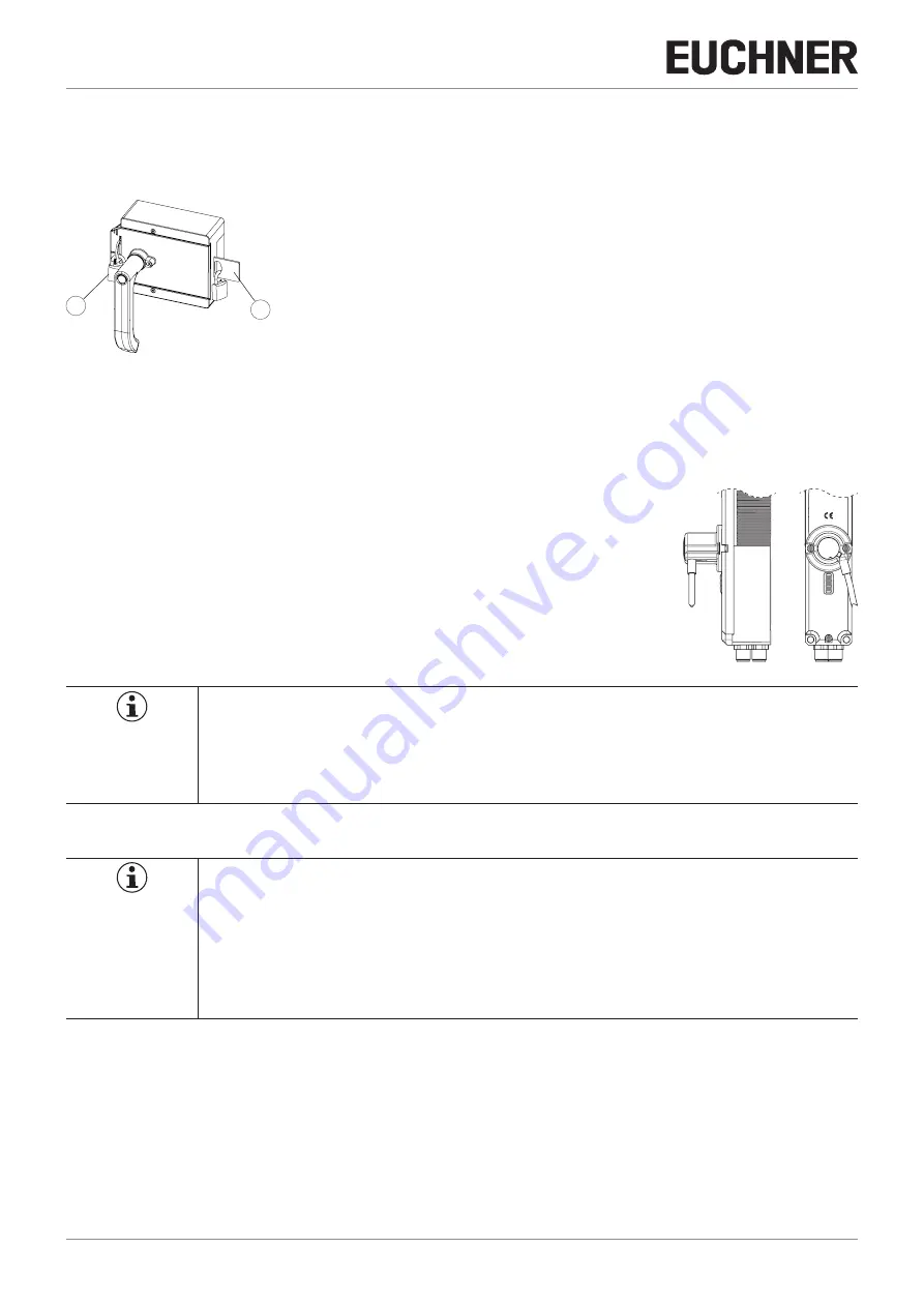 EUCHNER MGBS-P-L AP Series Operating Instructions Manual Download Page 16