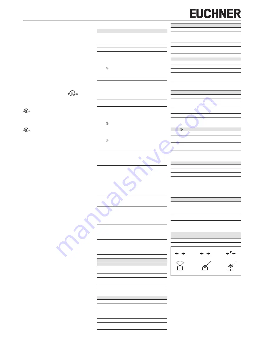 EUCHNER N01 Operating Instructions Manual Download Page 8