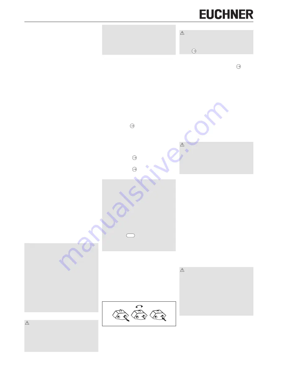 EUCHNER N01 Operating Instructions Manual Download Page 10